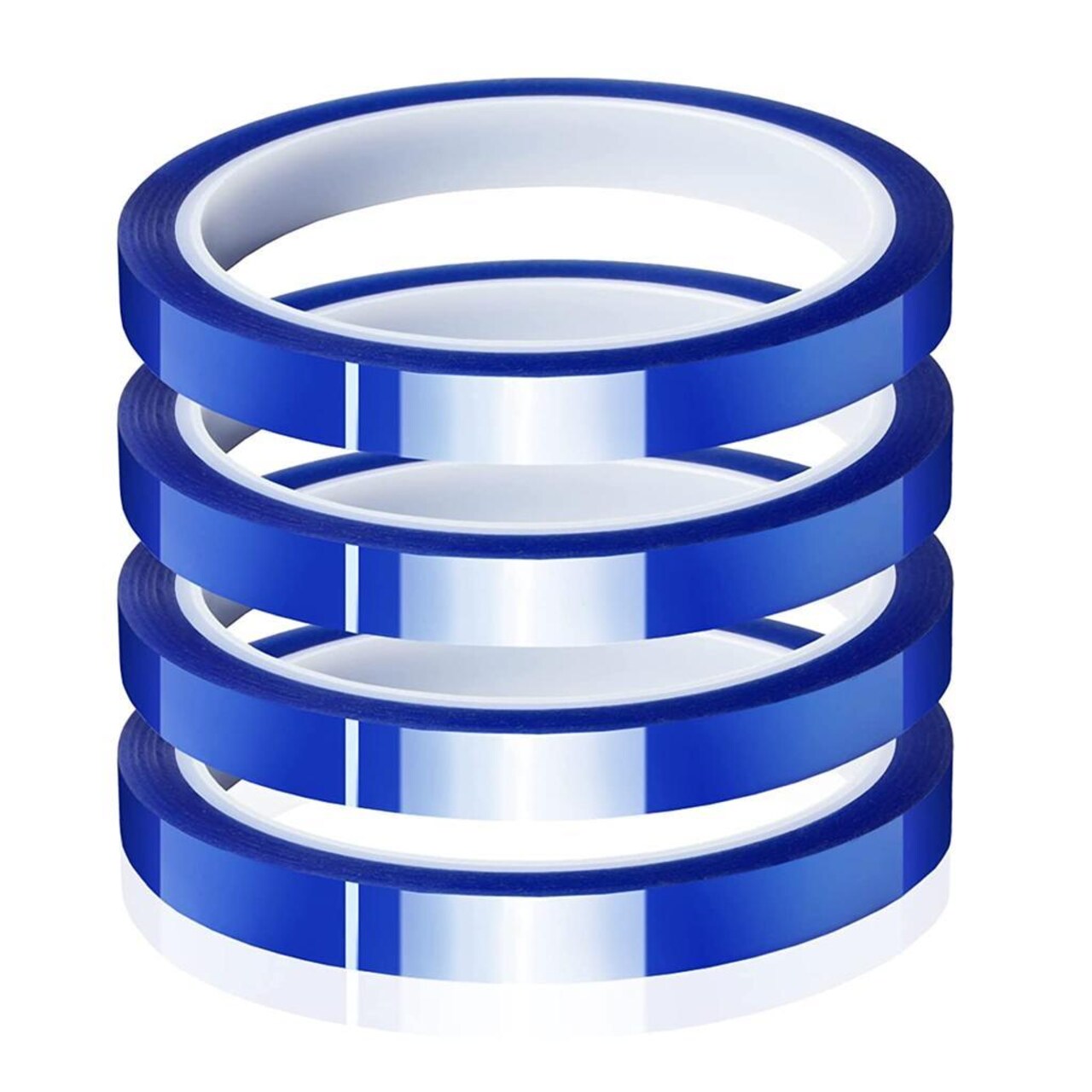 4 rolls Heat resistant Tapes sublimation Press Transfer Thermal BLUE 4mmx30m SUBLITAPE